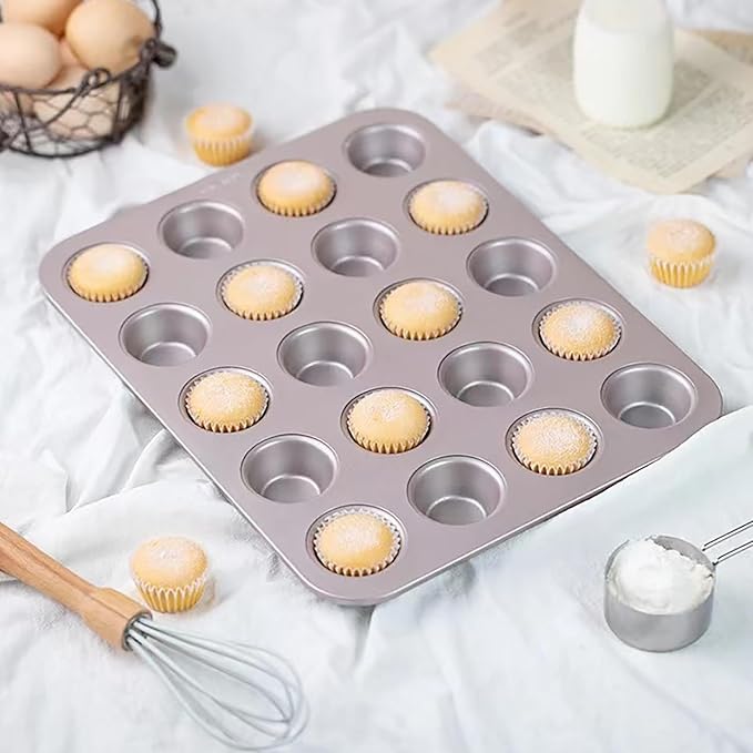 1000-Count White Mini Cupcake Liners Small Muffin Liners No Smell Premium Greaseproof Paper Cupcake