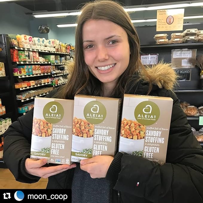 Aleia?셲 Gluten Free Savory Stuffing Mix ??10 oz (2 Pack) ??Classic Side Dish for Special Diets