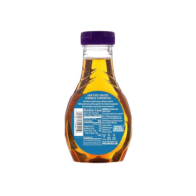Wholesome Sweeteners Organic Blue Agave, 44 oz