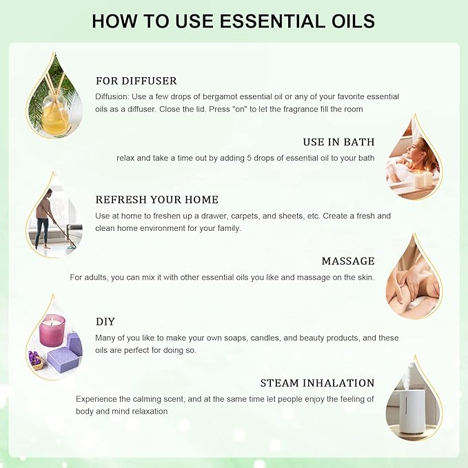 Peppermint Essential Oil 118 ml Pure Peppermint Oil with Glass Dropper, Great for Aromatherapy