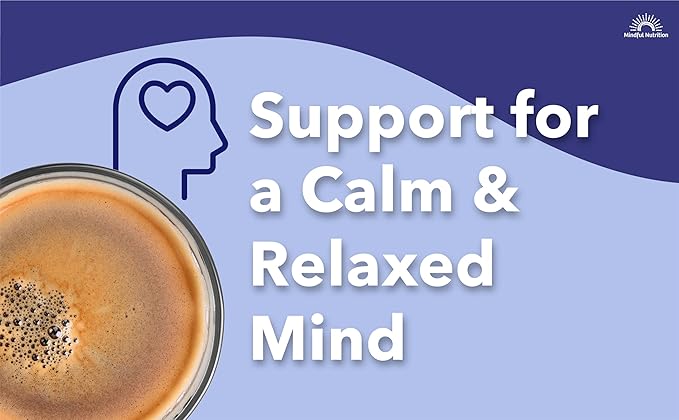 Mindful Calm Sugar Free Hot Chocolate Mix - 40 Servings - Anti-Stress Drink Mix Powder Sleepy Cocoa