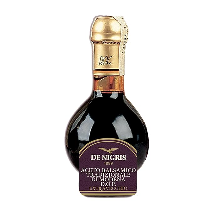 De Nigris 25 Years Aged Balsamic Vinegar Of Modena D.O.P. 3,4 Oz (100ml) | Balsamic Vinegar From