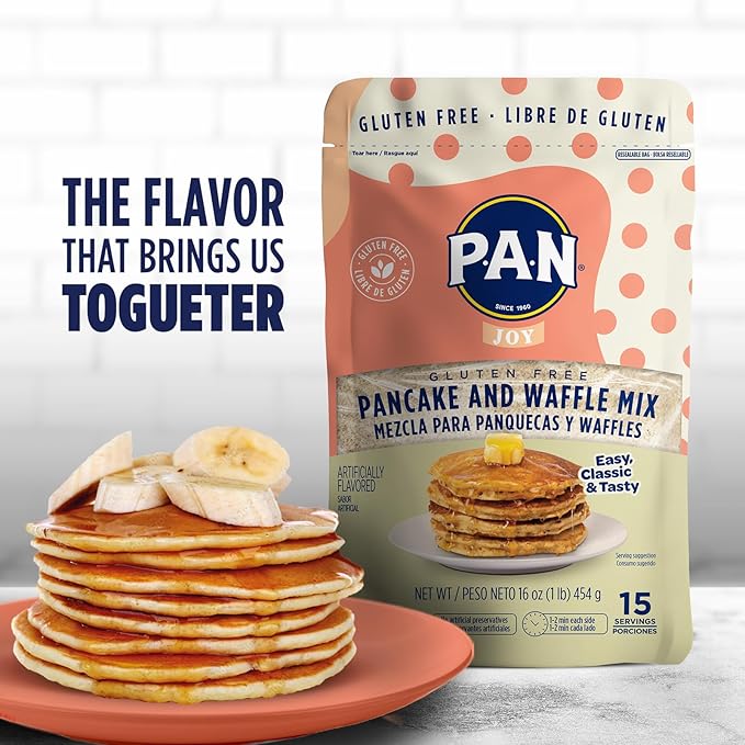 P.A.N Pancake and Waffle Mix ??Gluten Free 1 lb. (6 Pack)
