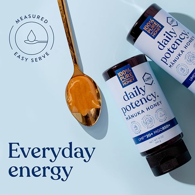 Manuka Honey New Zealand 100% Pure UMF 20+ MGO 826+ Squeezy Honey Raw & Unfiltered Certified Award