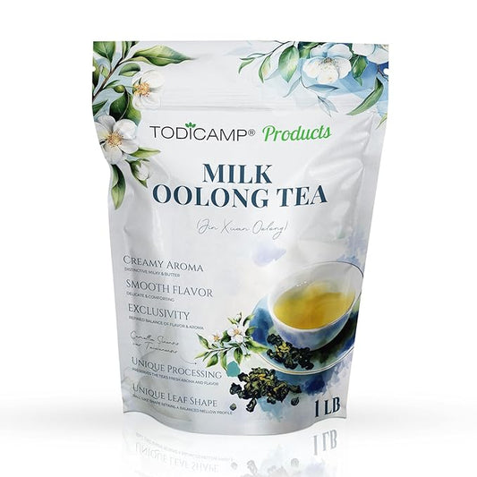 Milk Oolong Tea Loose Leaf ??Premium Chinese Oolong Tea 1 lb | Double Milky Aroma & Smooth Taste |