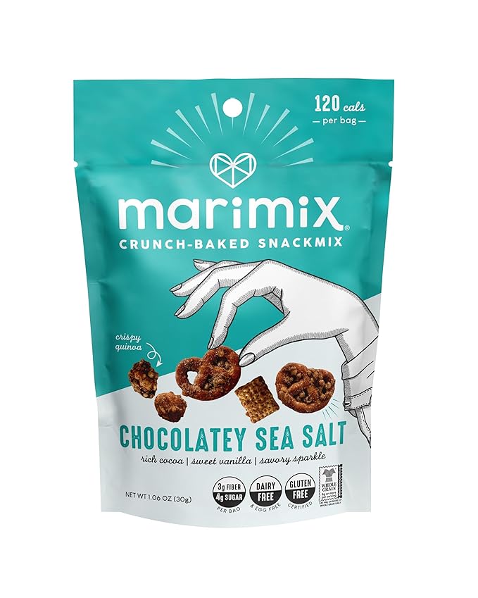 Marimix Snack Mix | Crunch Baked Sweet & Salty Savory Plant Based Naturally Gluten Free Whole Grain