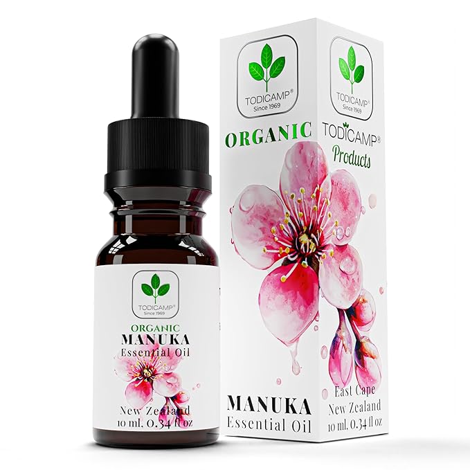 100% Pure Manuka Oil from New Zealand | Therapeutic-Grade Essential Oil for Wound Care, Skin