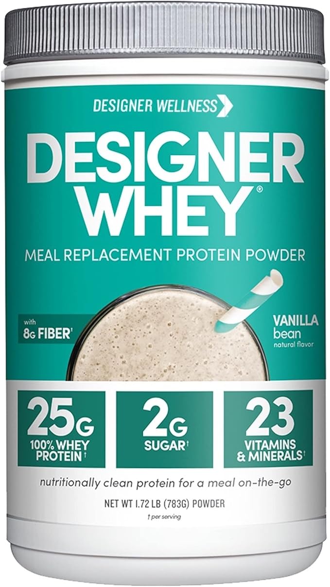 Designer Wellness, Designer Whey Protein Meal Replacement Powder, Organic Superfood Complex Carbs