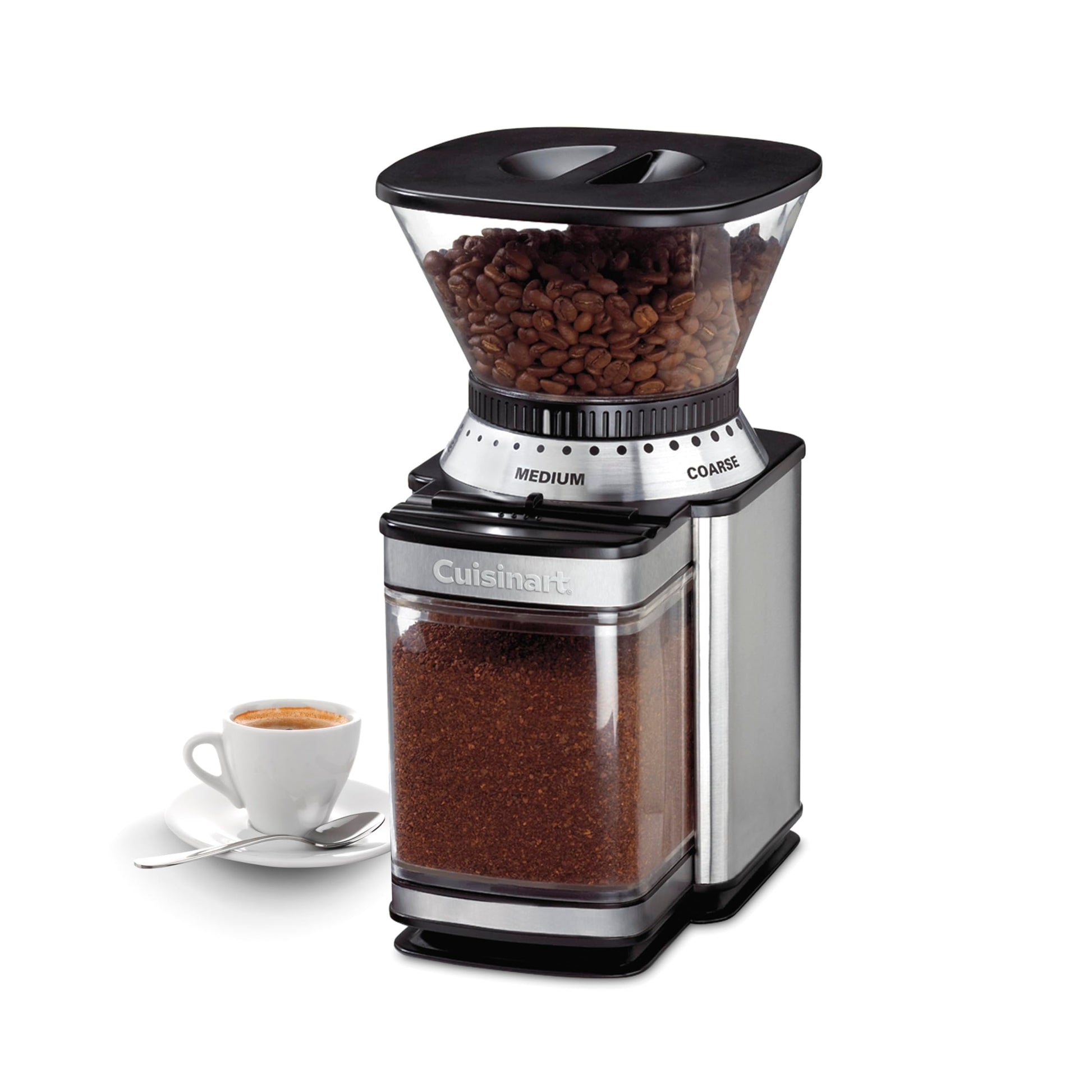 Cuisinart Burr Coffee Grinder, 18 Settings, 4–18 Cups