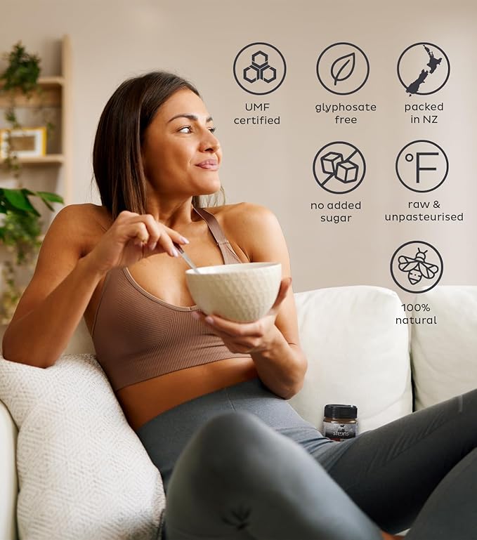 Steens Manuka Honey - MGO 400+ - Pure & Raw 100% Certified UMF 13+ Manuka Honey - Bottled and