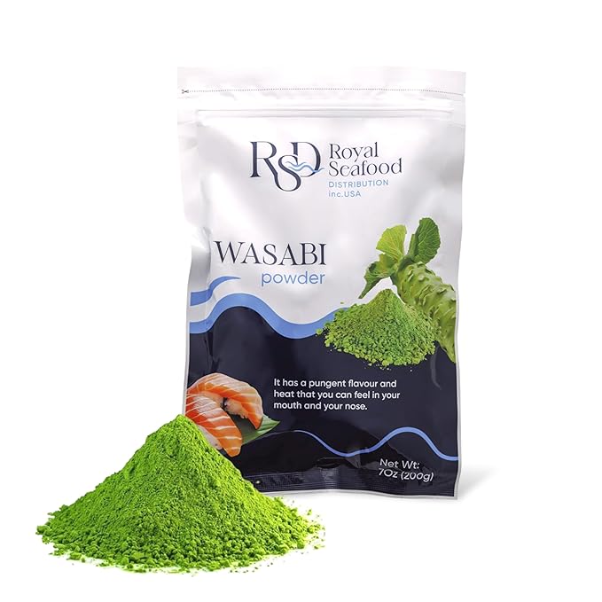 RSF ??Premium Wasabi Powder 200g (7 oz) ??Real Japanese Horseradish Root Powder for Sushi, Sashimi