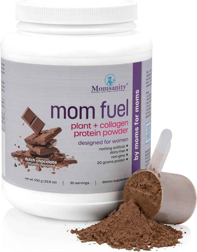 Dairy-Free Meal Replacement Protein Powder for Women - Plant & Collagen Protein Blend | 20g Protein