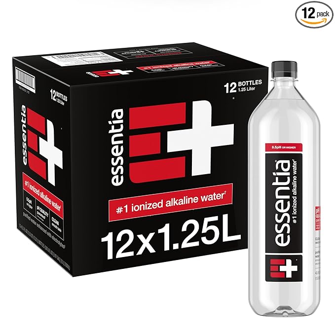 Essentia Water LLC , 99.9% Pure, Infused with Electrolytes for a Smooth Taste, pH 9.5 or Higher;