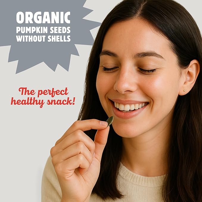 Top Fox Snacks - Organic Pop-Roasted Pumpkin Seeds | Healthy Protein Snacks - Gluten Free - Keto