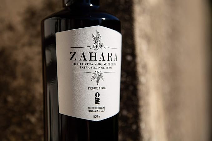Zahara Extra Virgin Olive Oil from Italy | Sicilian Pure EVOO | Premium Early Harvest Cold Pressed