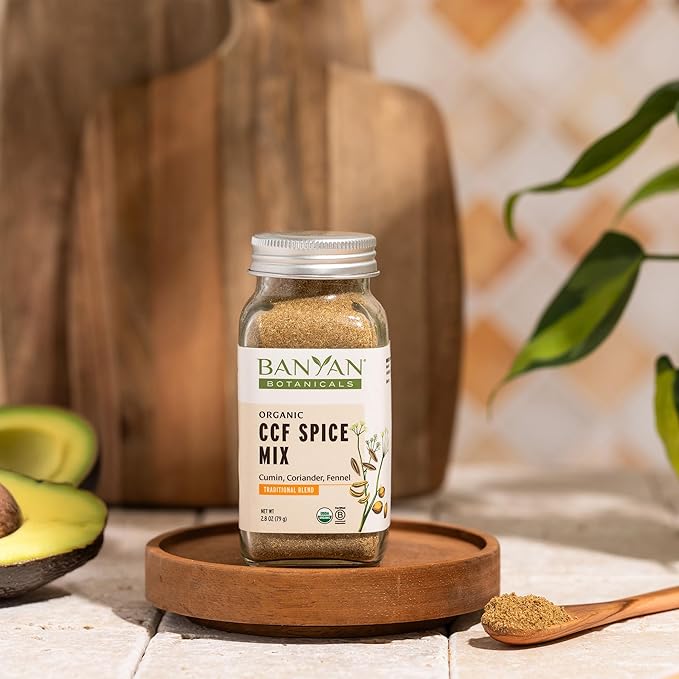 Banyan Botanicals CCF Spice Mix (Cumin, Coriander, Fennel)??Powder Blend of Organic Indian Spices