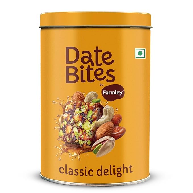 Farmley Protein Dates Bars Jars| Dates Bite with No Added Sugar | Made with Zero Added Sugar |
