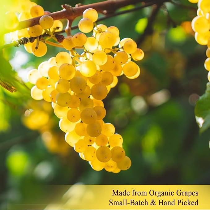 De La Rosa Organic White Balsamic Vinegar, Kosher for Passover, Vegan & Gluten-Free, Great for