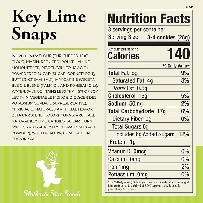 Flathau's Fine Foods, Gourmet Shortbread Cookies, Handcrafted All Natural Artisan Bites