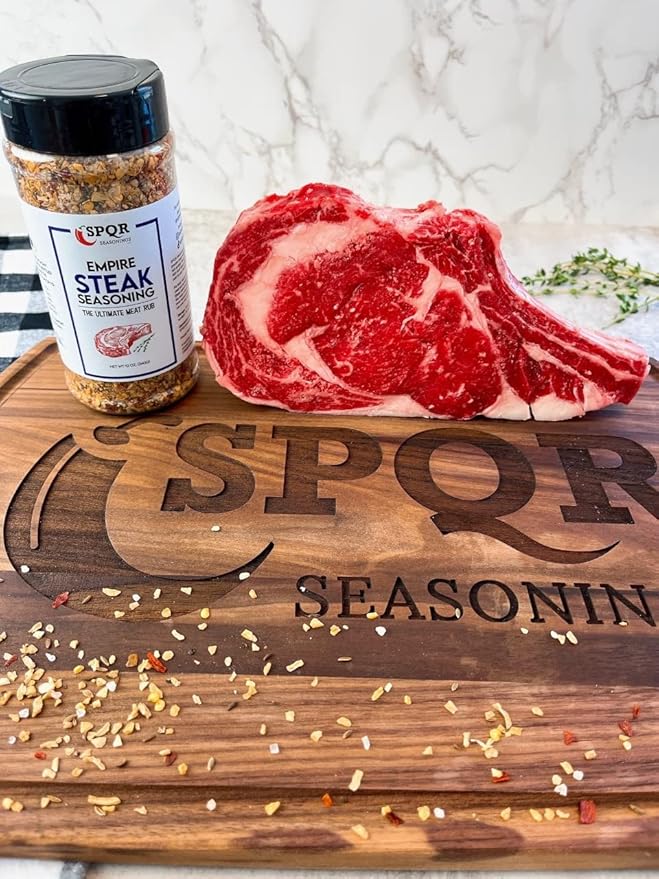 Empire Steak Seasoning XL 12 Ounce Jar All Natural Premiere Meat Rub For all Chops and Cuts