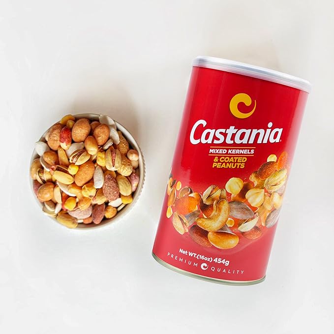 Castania BBQ Lebanese Nuts with Kri Kri, Cashews, Pistachios, Hazelnuts, Almonds & Cashews