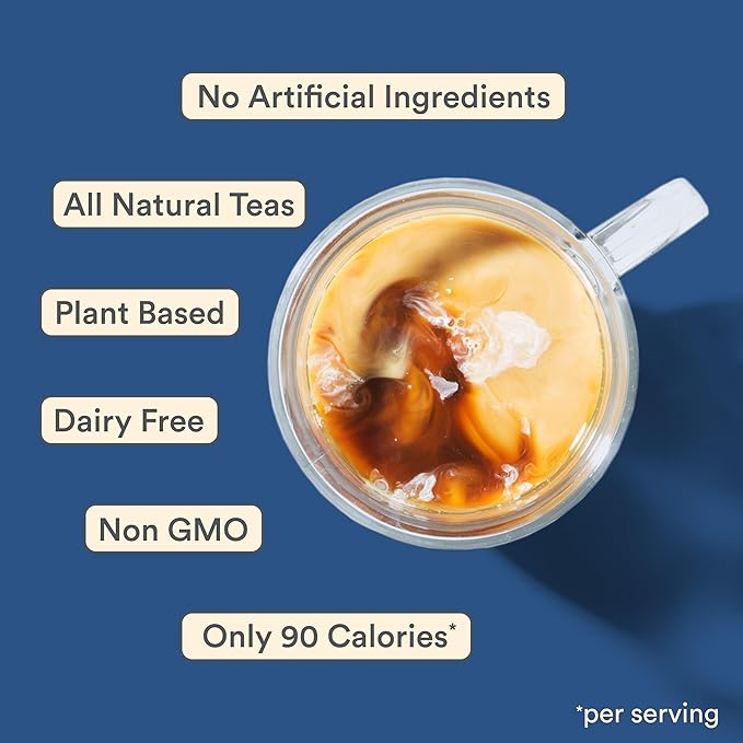 STASH Earl's Delight Earl Grey Tea Latte Concentrate - Barista Style Caffeinated Black Tea Beverage