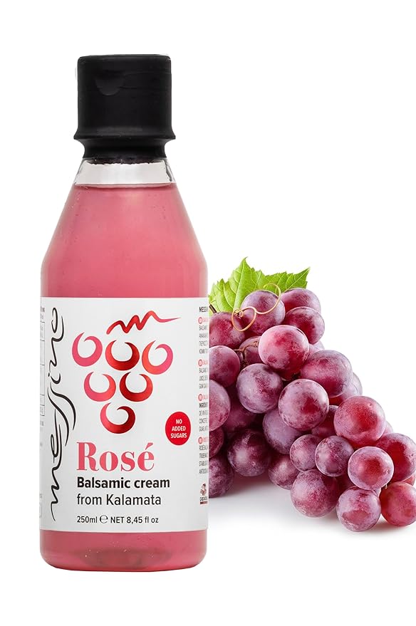 Messino Rose Balsamic Cream imported from Greece, 250ml
