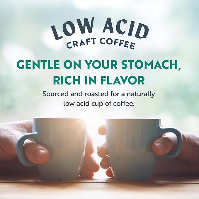 Clean Coffee Co. - Low Acid Dark Roast, Tested for Molds and Toxins, Honduras Blend, Notes of