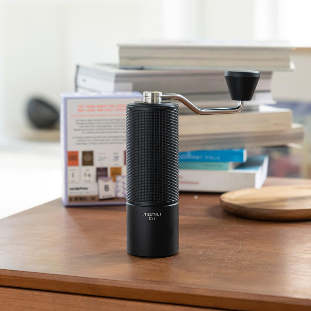TIMEMORE Chestnut C2S Manual Coffee Grinder - Full Metal Body, 25g Capacity, CNC Stainless Steel