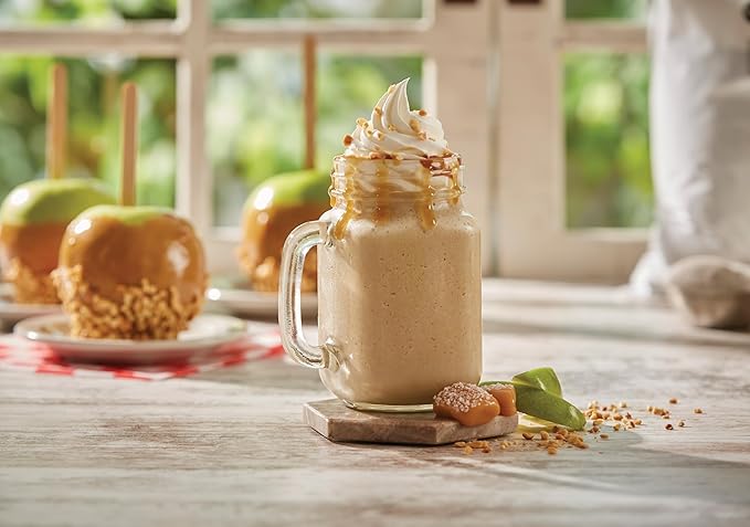 Frostline Salted Caramel Soft Serve Ice Cream Mix, Lactose & Gluten Free - Just Add Water, Dairy