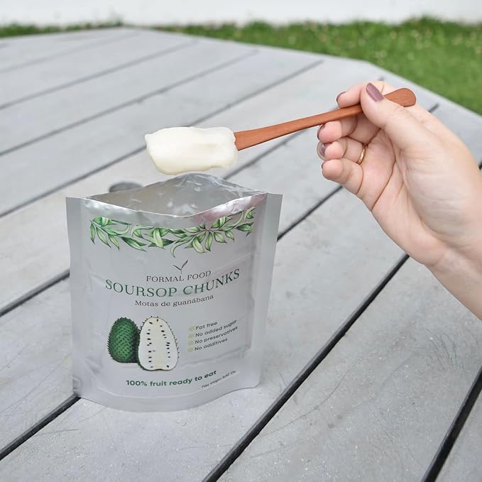 Soursop (Guanabana) Fruit 100% Natural And Real - No Added Sugar, No Preservatives - 8,82 Oz