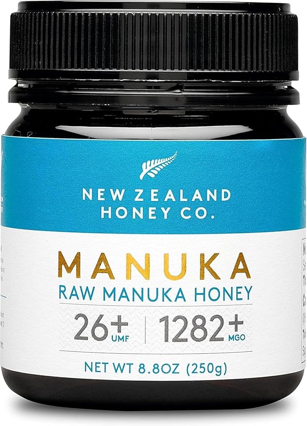 New Zealand Honey Co. Raw Manuka Honey UMF 26+ / MGO 1282+ | 8.8oz, Authentic UMF & MGO Certified