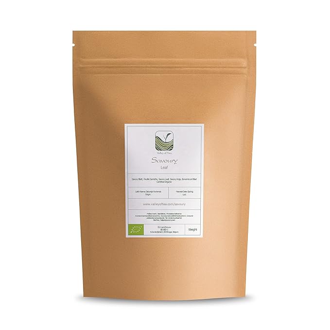 Savory Organic Culinary Whole Herb - Quality Savoury Leaf - Savory Spice Savory Leaves Savory Herb