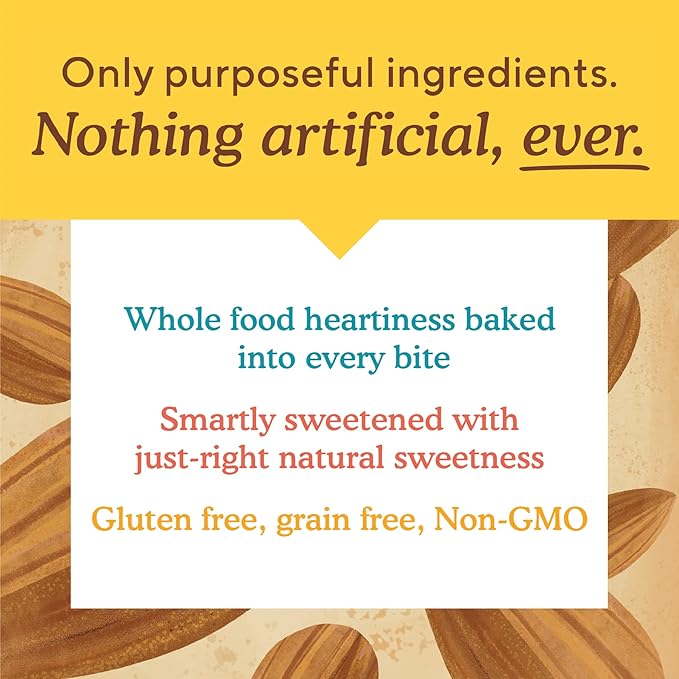 Simple Mills, Bar Almnd Flour Soft Baked Chocolate Brownie 5 Count, 5.99 Ounce