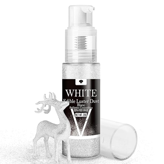 Edible Glitter Spray - 20g Luster Dust Edible Glimmer Powder for Sparkling Cocktails, Cake
