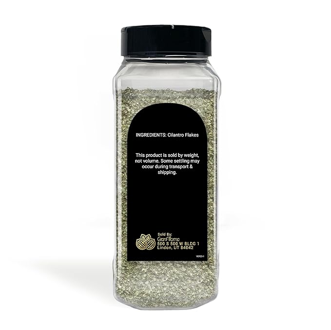 GranAroma Cilantro Flakes, Aromatic Spice, Salsas & Tacos (3.8 Ounce)