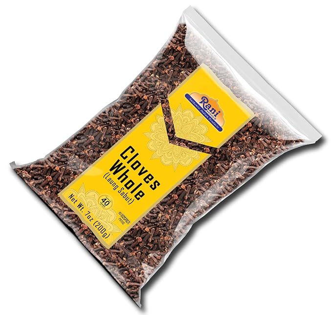 Rani Cloves Whole (Laung) 7oz (200g) Great for Food, Tea, Pomander Balls and Potpourri, Hand