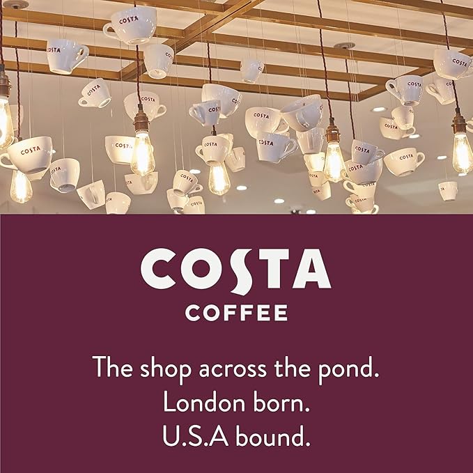 Costa Coffee Colombian Decaf Single Serve Pods - Single Origin - 60 ct Box