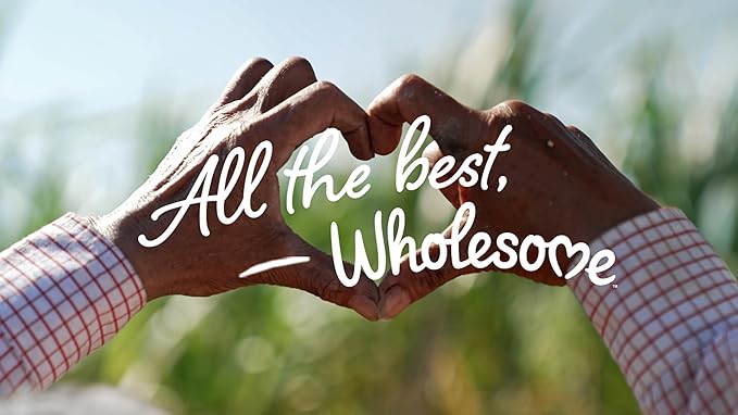Wholesome Sweeteners 24-Ounce Organic Dark Brown Sugar, Fair Trade, Non GMO, Gluten Free & Vegan