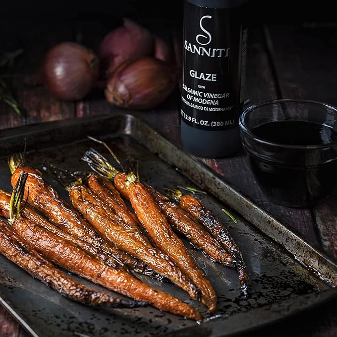 Sanniti Italian Balsamic Vinegar Glaze, 12.9 Ounce (Pack of 2)