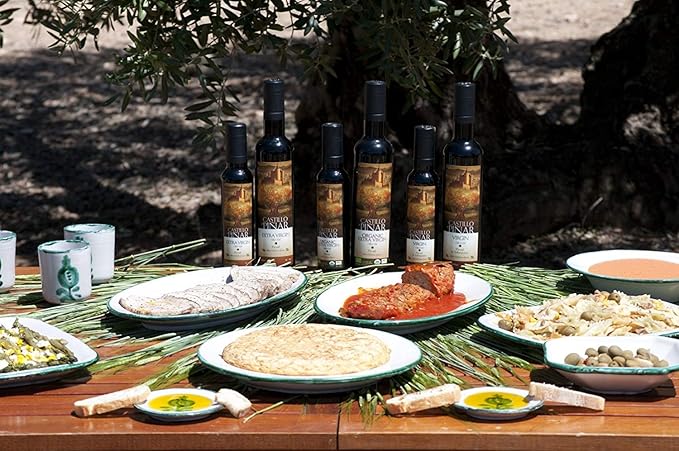 Castillo de Pinar First Cold Pressed Virgin Olive Oil 100% Picual Non GMO (250ml)