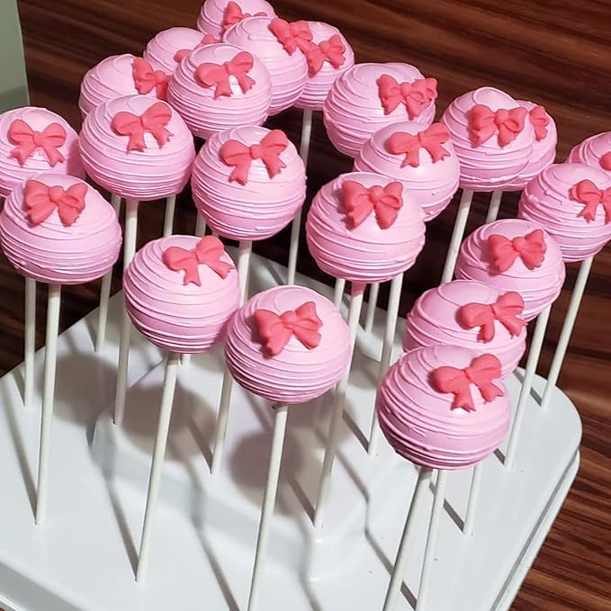 Bow Fondant Molds, AIMEIKI 2 Pack Mini Bows Silicone Fondant Molds Bowknot Candy Chocolate Mold for