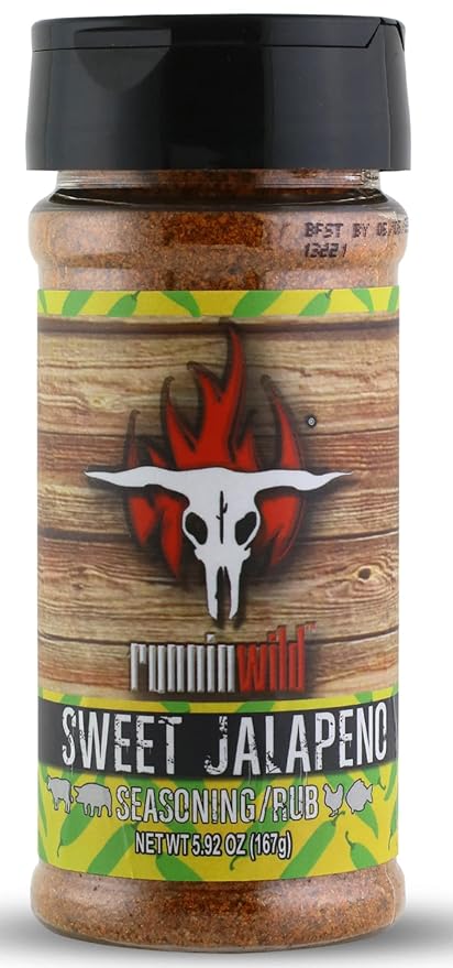 Sweet Jalapeno Seasoning | Premium Sweet and Spicy Rub | Sweet Heat Rub for Beef, Pork, Chicken