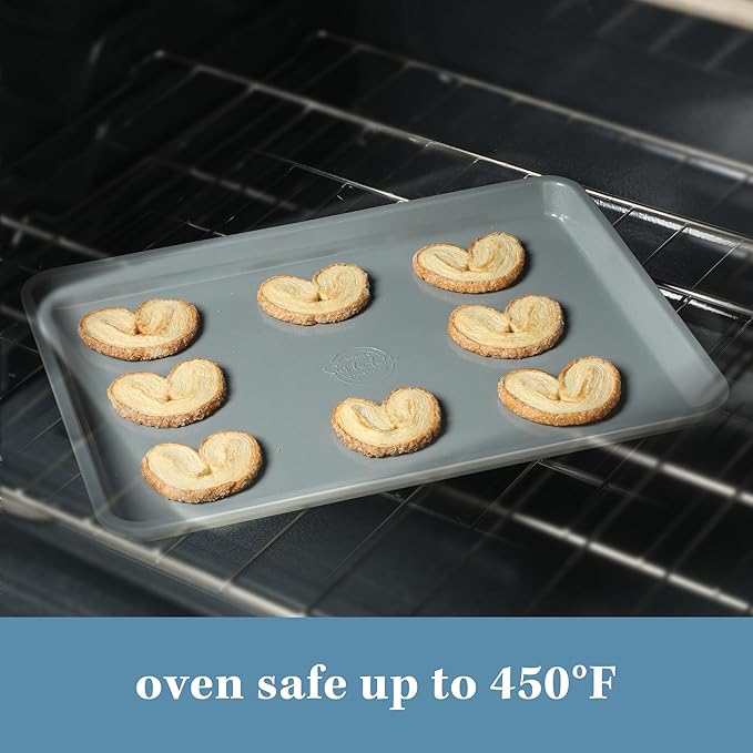 Sur La Table Kitchen Essentials Bake Sale 15 X 10 Inch PFOA, PFAS, PTFE Free Nonstick Cookie/Baking