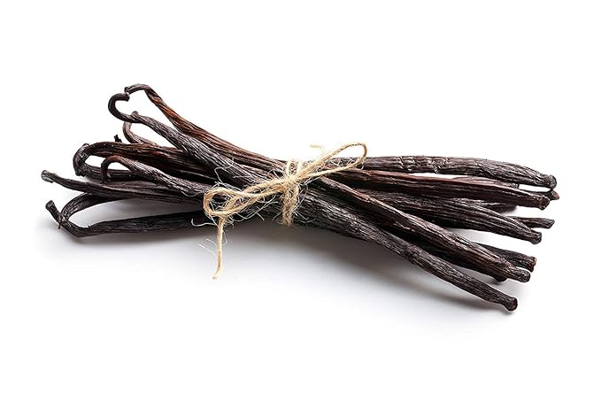 5 Vanilla Beans - Whole Extract Grade B Pods for Baking, Homemade Extract, Brewing, Coffee, Cooking