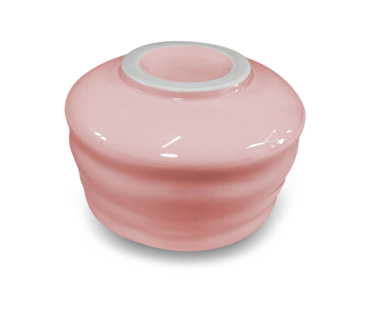 AIYICIII Ceramic Matcha Bowl Handmade Chawan 500ml (Pink)