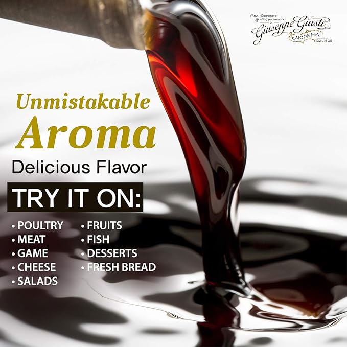Giusti Balsamic Vinegar of Modena IGP ??Authentic Italian Aceto Balsamico di Modena IGP, Made in