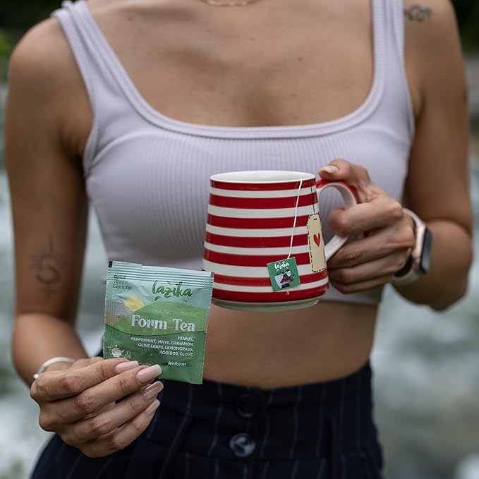 Lazika Herbal Tea Variety Pack with Lovely Presentation Box, 54 Counts, Holistic Wellbeing Tea