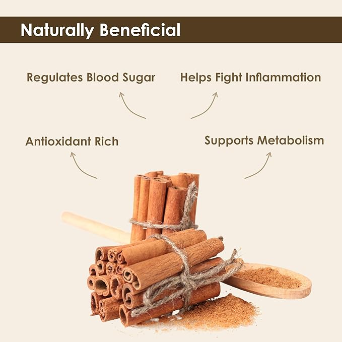 Organic Cinnamon Powder 15.90 oz - Organic Ground Cinnamon Bulk Spice - USDA Certified, Gluten