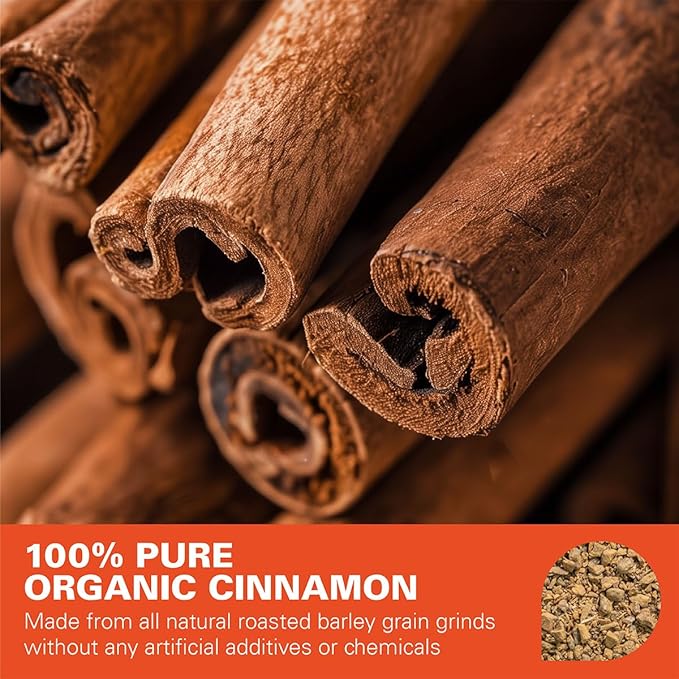 WT WEETEE Organic Cinnamon Tea Bags, Made with 100% Natural & Pure Cinnamon, Natural Caffeine-free